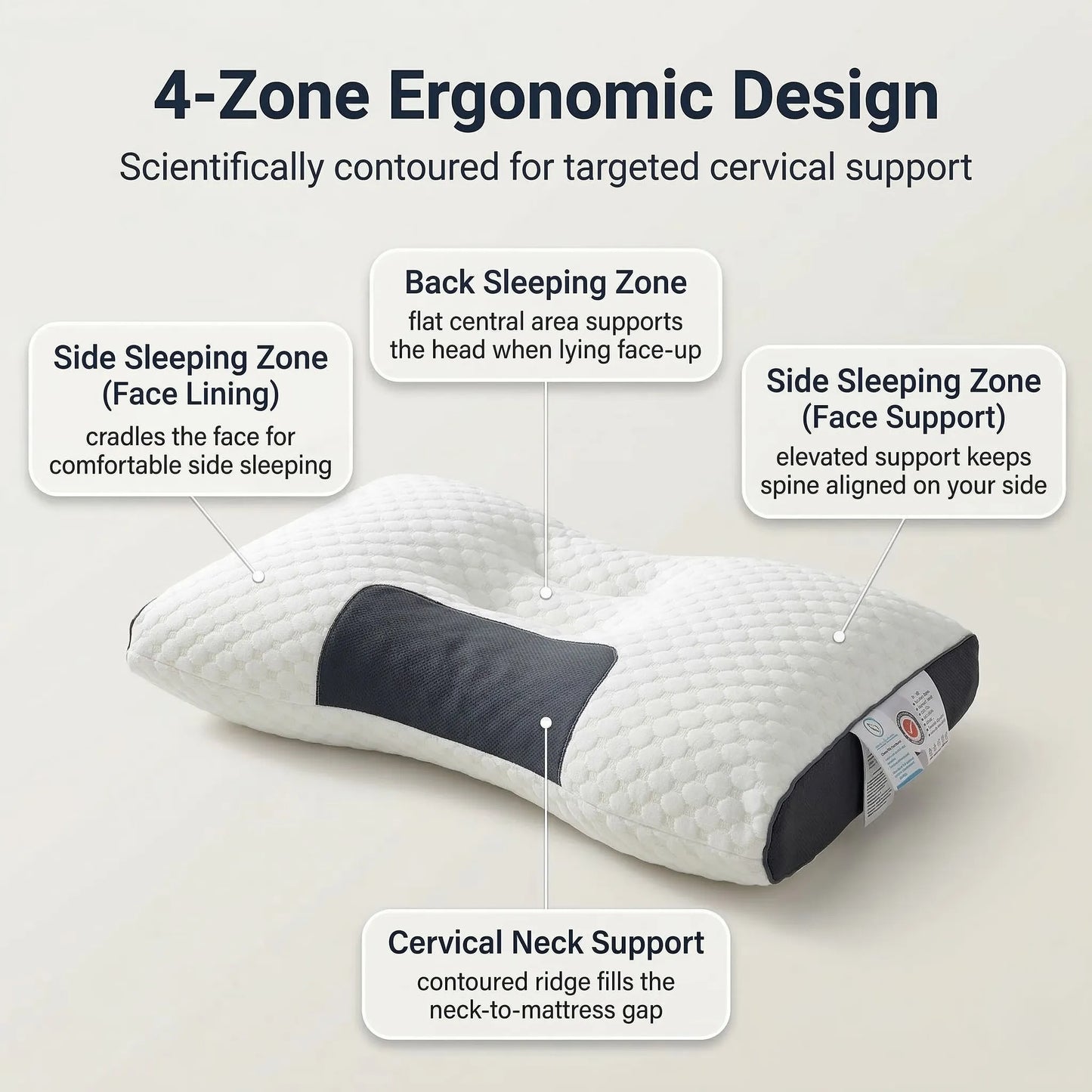 Cozzy® Memory Foam Neck Pillow