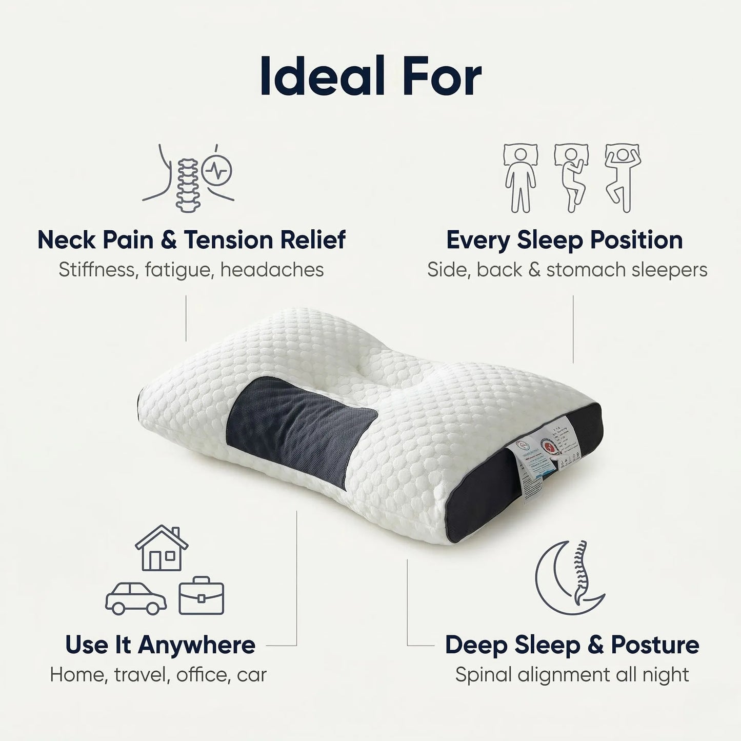 Cozzy® Memory Foam Neck Pillow