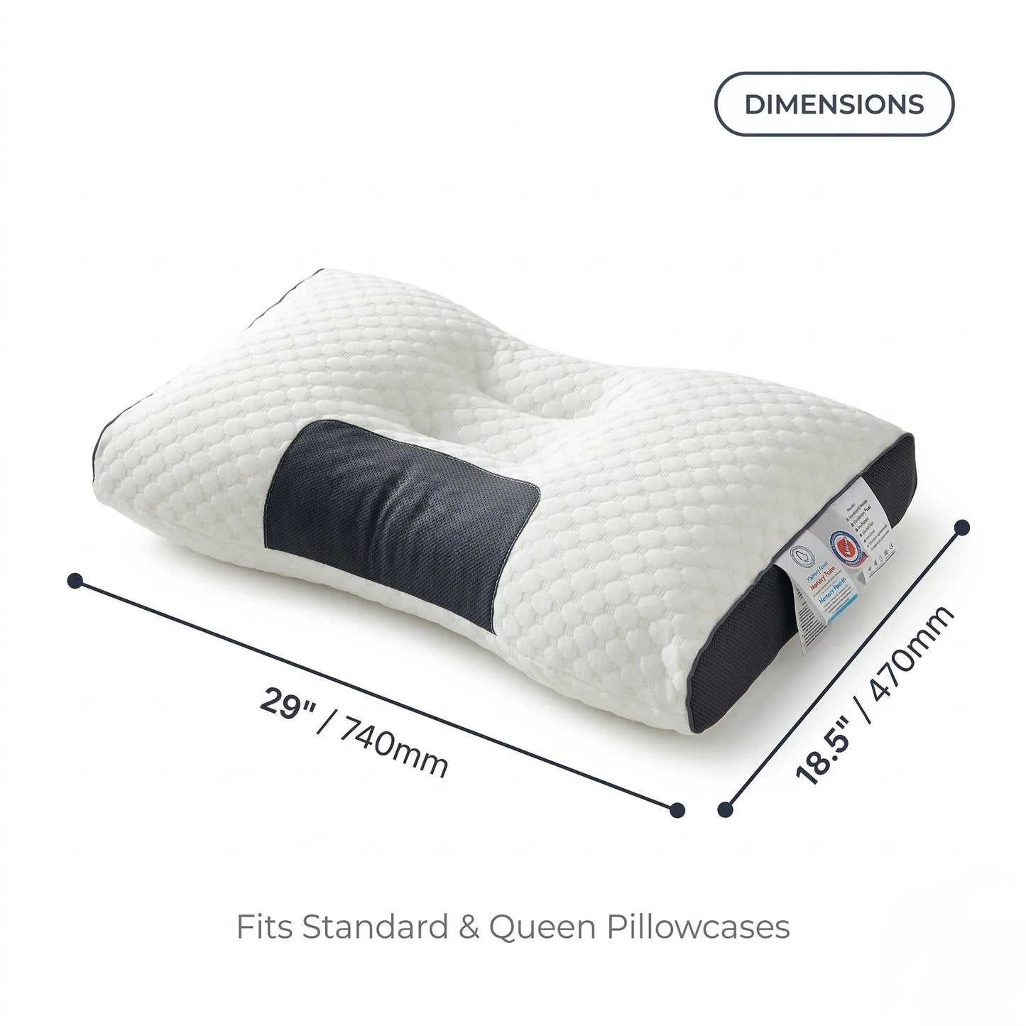 Cozzy® Memory Foam Neck Pillow