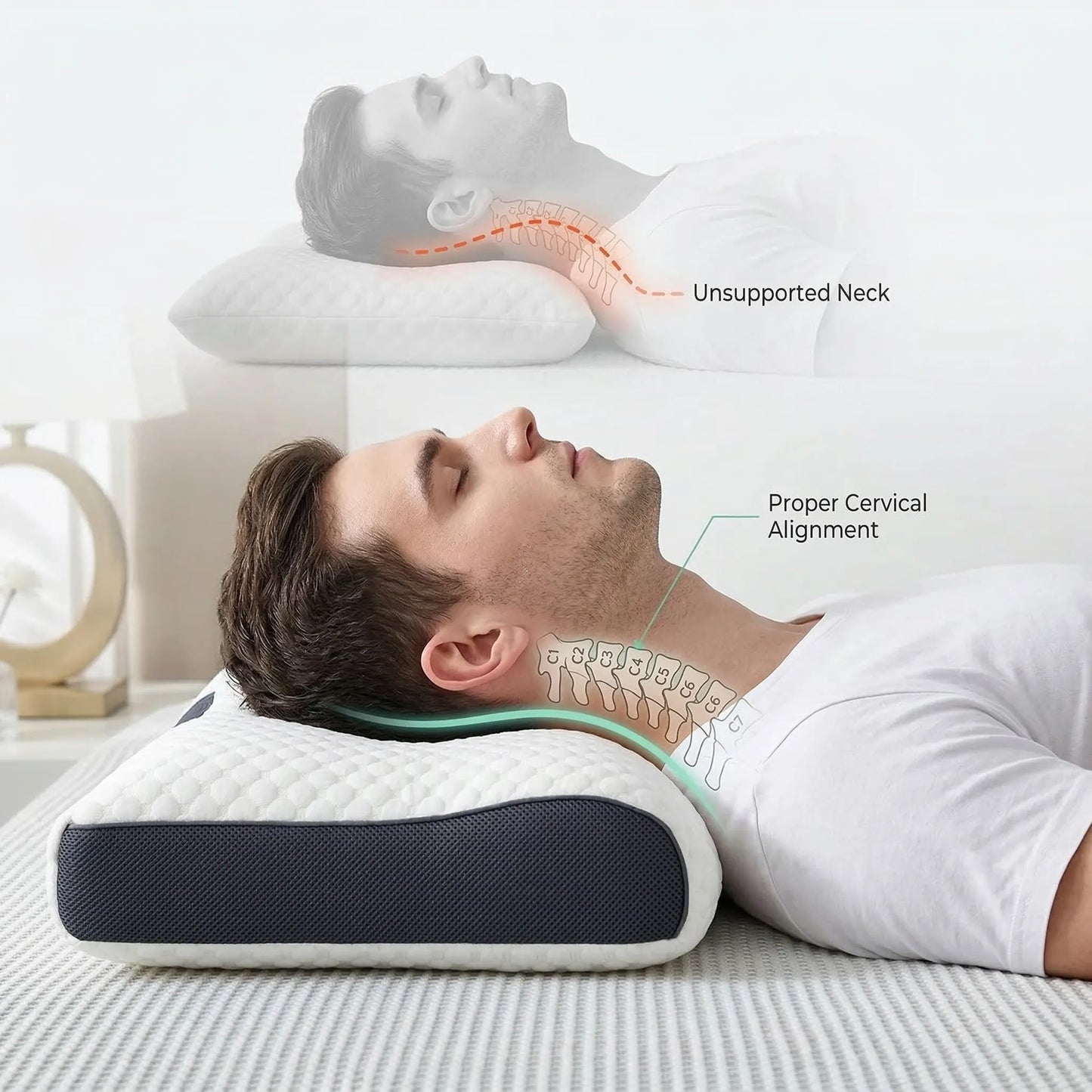 Cozzy® Memory Foam Neck Pillow