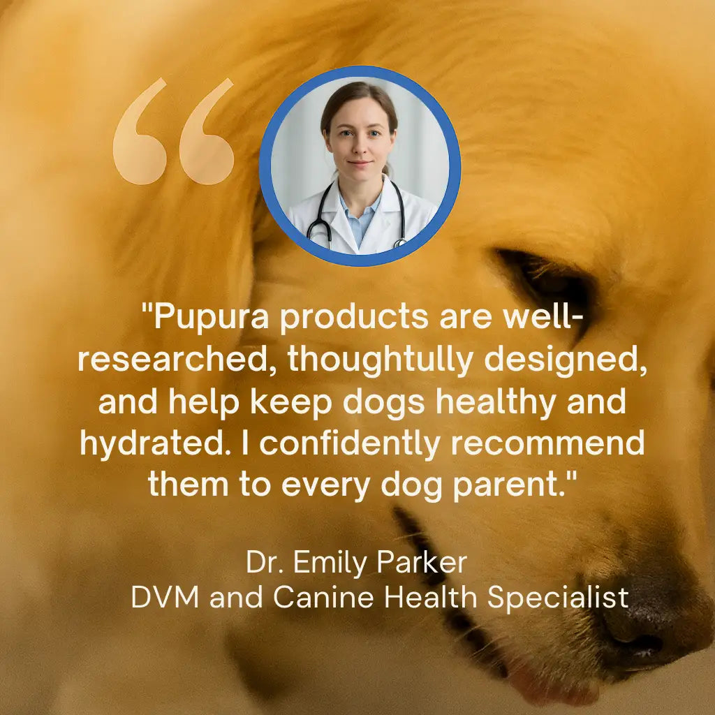 Pupura FreshFlow™ 2.4-Gallon Dog Water Fountain Kit